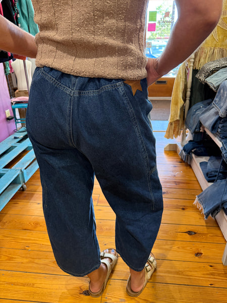 Denim Two Tone Washed Jeans