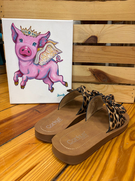 Corkys Too Cute Sandal Leopard