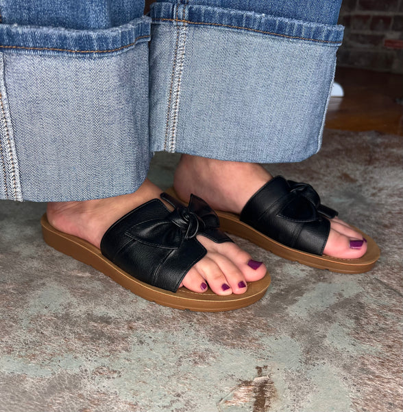 Corkys Rock The Bowt Sandal Black