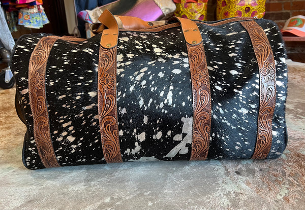 Gucci Upcycled American Darling Leather Duffle Bag