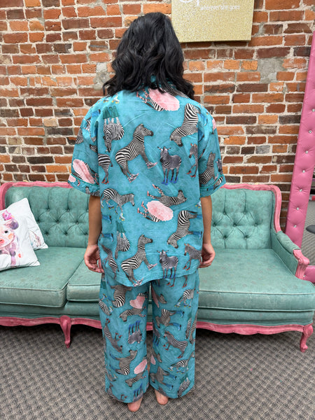 Zebra Pajamas