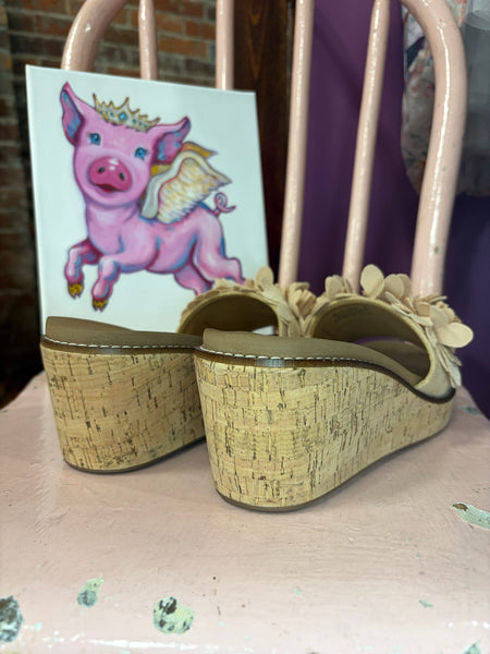 Corkys Wildflower Wedge Natural