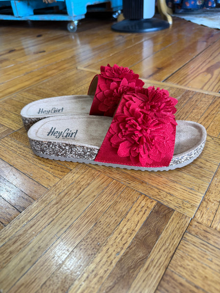Corkys Wild Child Sandal Red