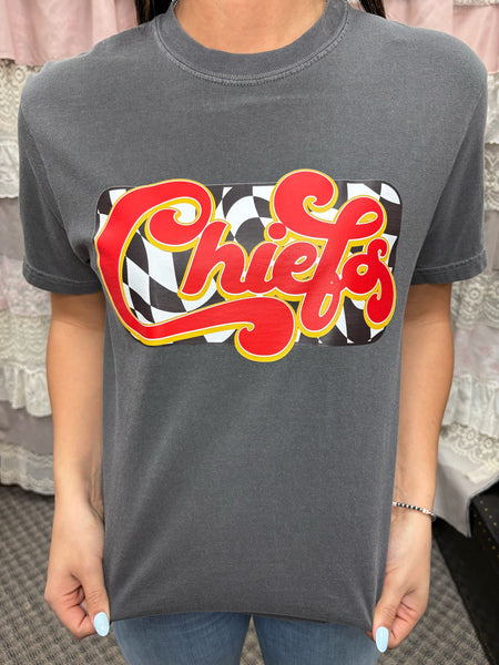 Checkered Chiefs T-Shirt