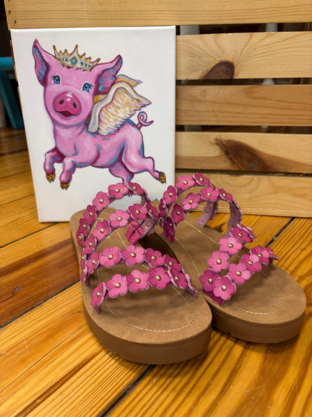 Corkys Garden Party Sandal Pink