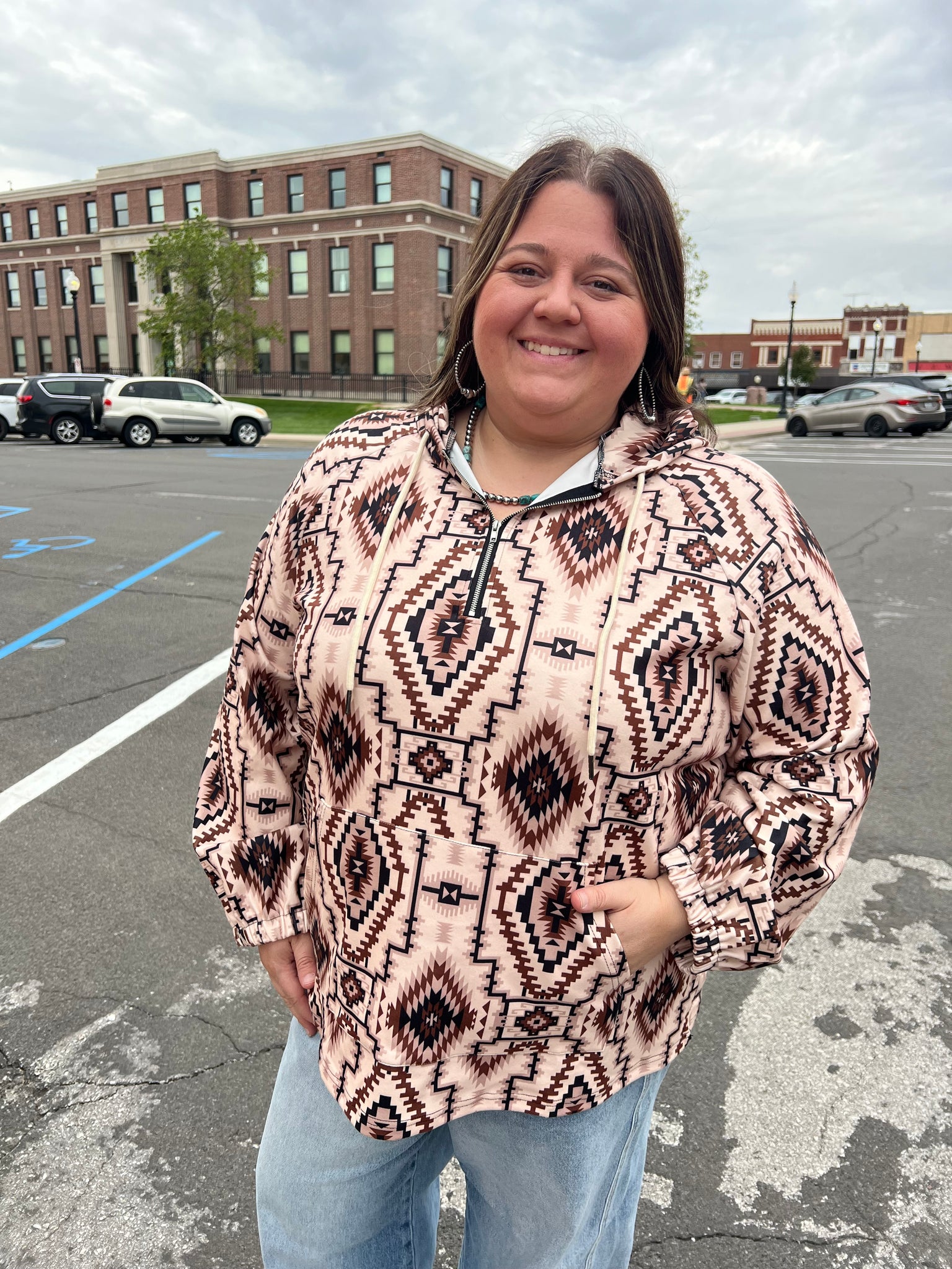 Desert Sands Oversized Pullover