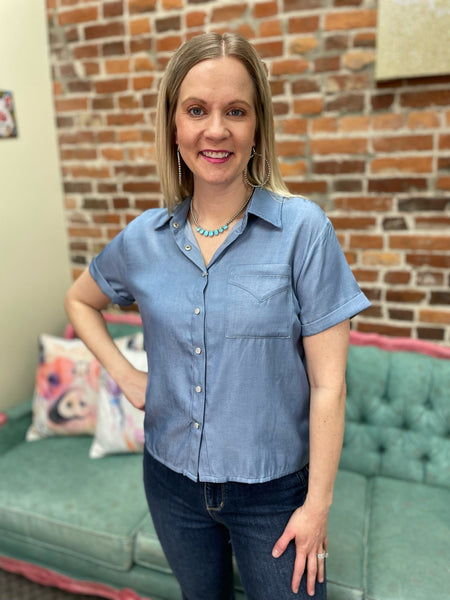 Ranchy Chicka Denim Shirt