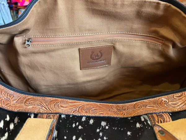 Gucci Upcycled American Darling Leather Duffle Bag