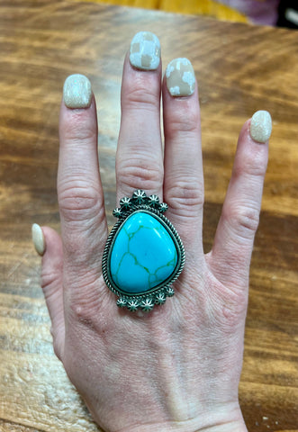 Turquoise Stretch Ring