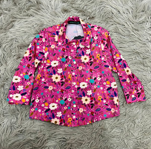 Flower Power Kid's Pearl Snap