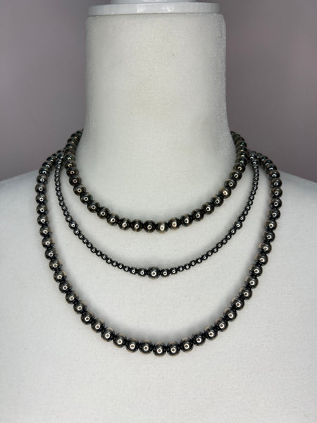 8mm Navajo Pearls Necklace