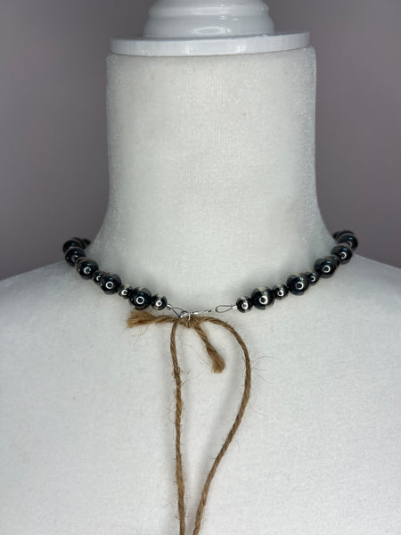 7mm, 10mm Navajo Pearl Necklace