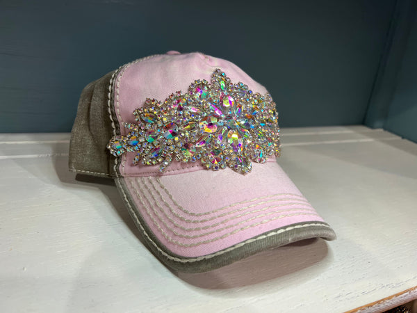 AB Gem Crown Bling Hat The Sparkly Pig Hats