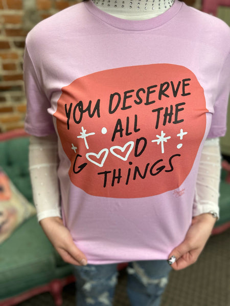 All The Good Things Tee The Sparkly Pig Tops