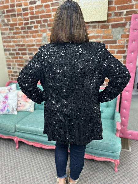 Blingin' Blazer Black The Sparkly Pig blazer