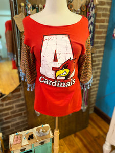 Cardinals Texas Trash shirt S/M The Sparkly Pig