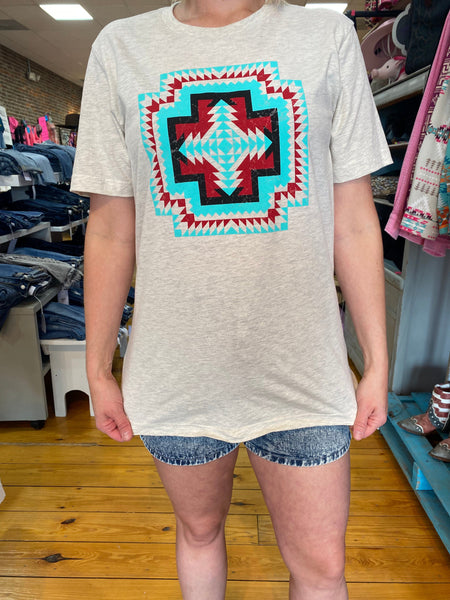 Choctaw River Tee The Sparkly Pig Tops