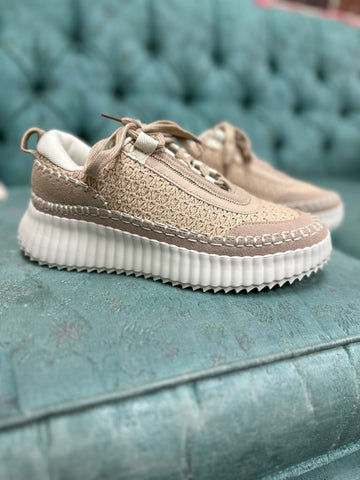 Corkys Adventure Sneaker Beige The Sparkly Pig Shoes