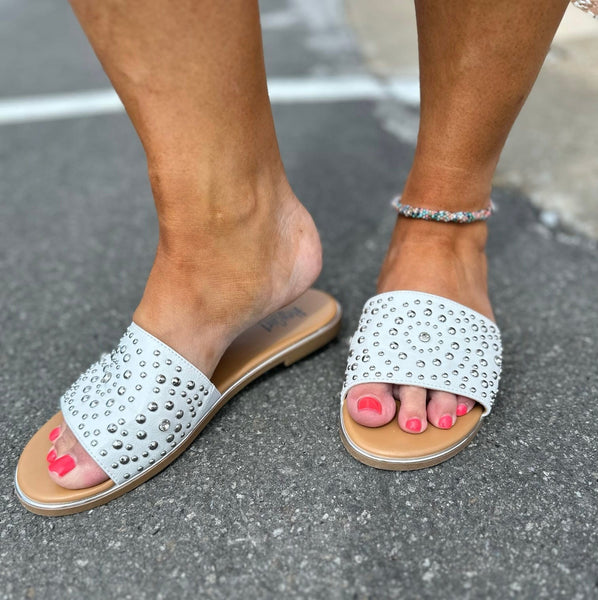 Corkys Bail Money Sandal White The Sparkly Pig Shoes