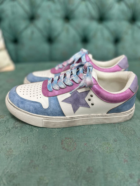 Corkys Constellation Pastel Multi Sneaker The Sparkly Pig Shoes