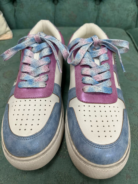 Corkys Constellation Pastel Multi Sneaker The Sparkly Pig Shoes