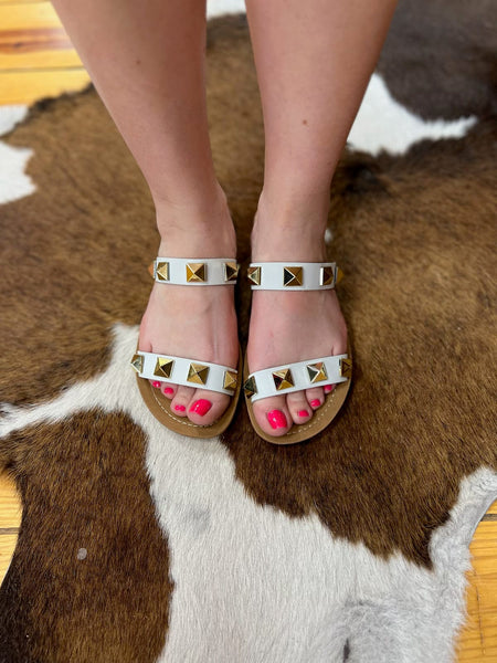 Corkys Daiquiri Sandal White The Sparkly Pig Shoes