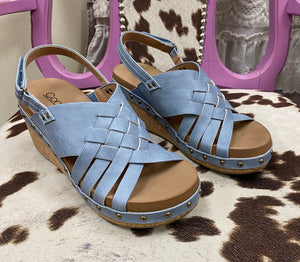 Corkys Dream Weaver Light Blue The Sparkly Pig Shoes
