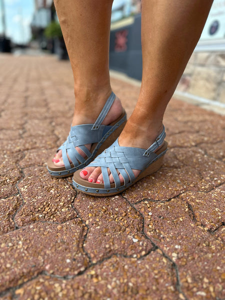 Corkys Dream Weaver Light Blue The Sparkly Pig Shoes