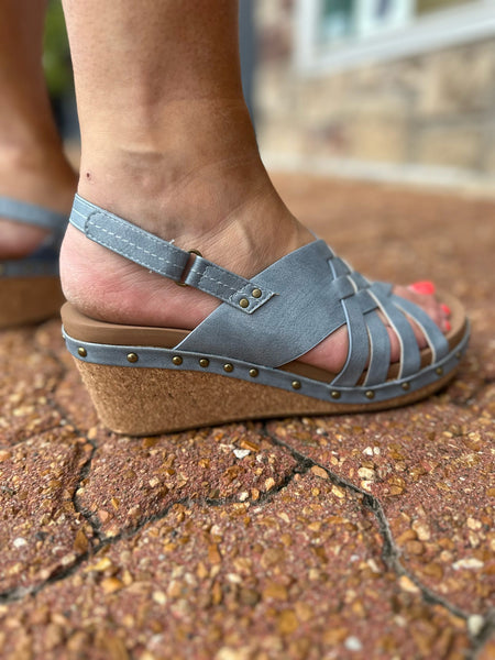 Corkys Dream Weaver Light Blue The Sparkly Pig Shoes