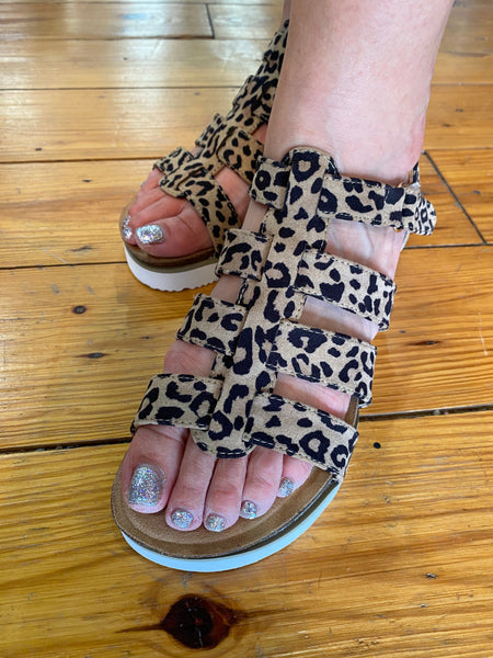 Corkys Fantasy Leopard Wedge The Sparkly Pig Shoes