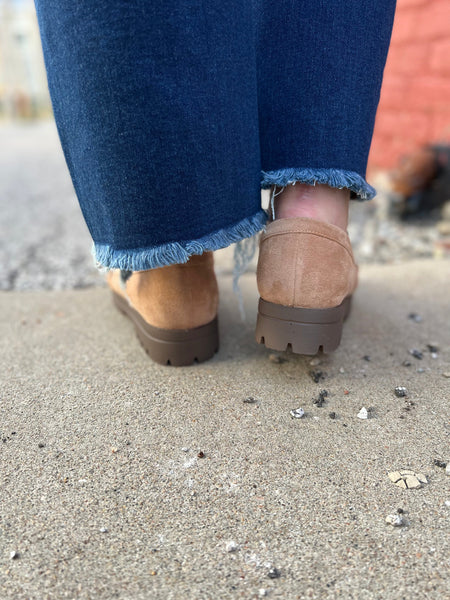 Corkys Inspo Loafer Sand The Sparkly Pig Shoes