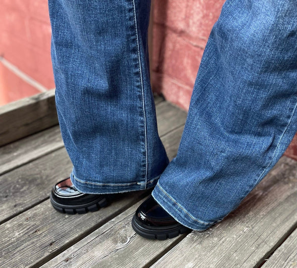 Corkys Keeper Loafer Black Patent The Sparkly Pig Shoes