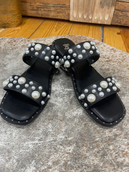 Corkys Marie Sandal Black The Sparkly Pig Shoes