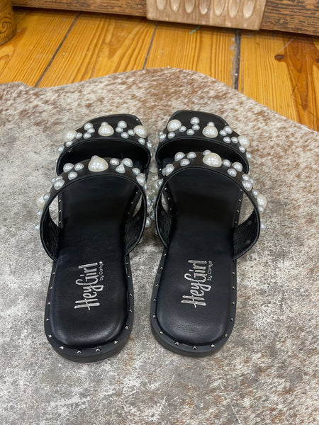 Corkys Marie Sandal Black The Sparkly Pig Shoes