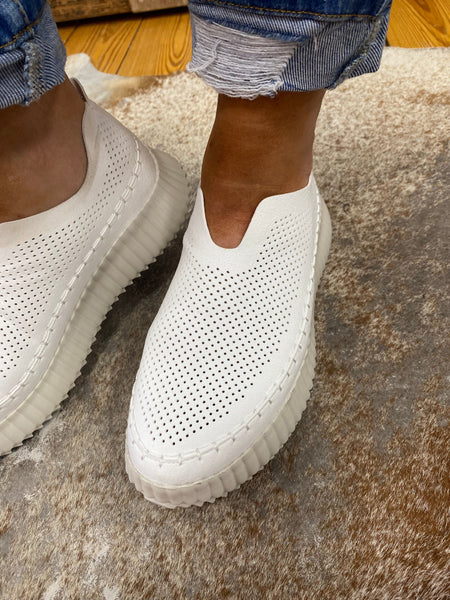 Corkys Walk With Me Sneaker White The Sparkly Pig Shoes