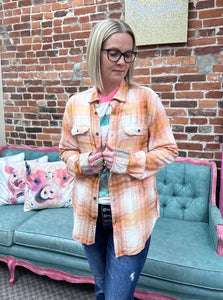 Distressed Flannel Collection Back in the Saddle The Sparkly Pig flannels