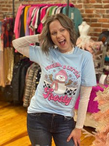 Feeling Frosty Tee The Sparkly Pig Tops