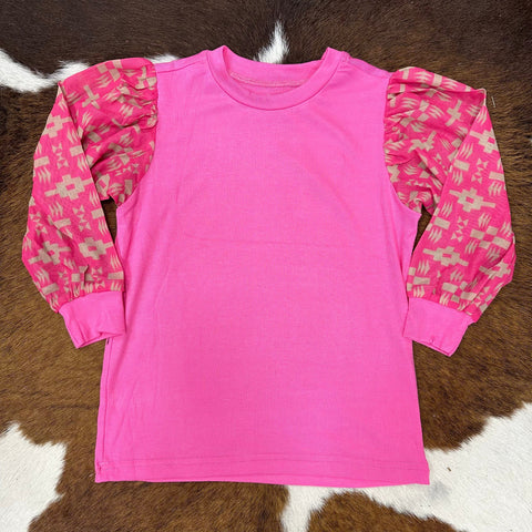 Girl Talk Kid's Top The Sparkly Pig Tops
