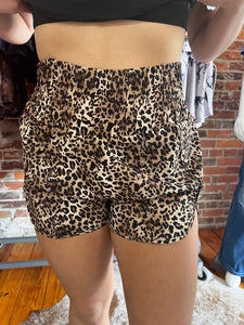 Mocha Leopard Shorts The Sparkly Pig shorts
