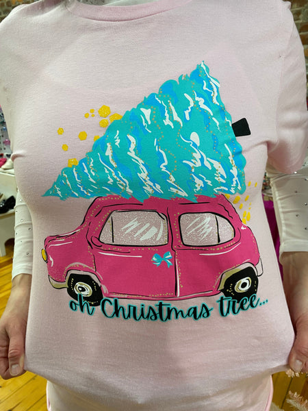 Oh Christmas Tree Tee The Sparkly Pig Tops