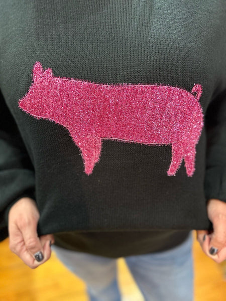 Queen of Stockshow Sweater The Sparkly Pig sweaters