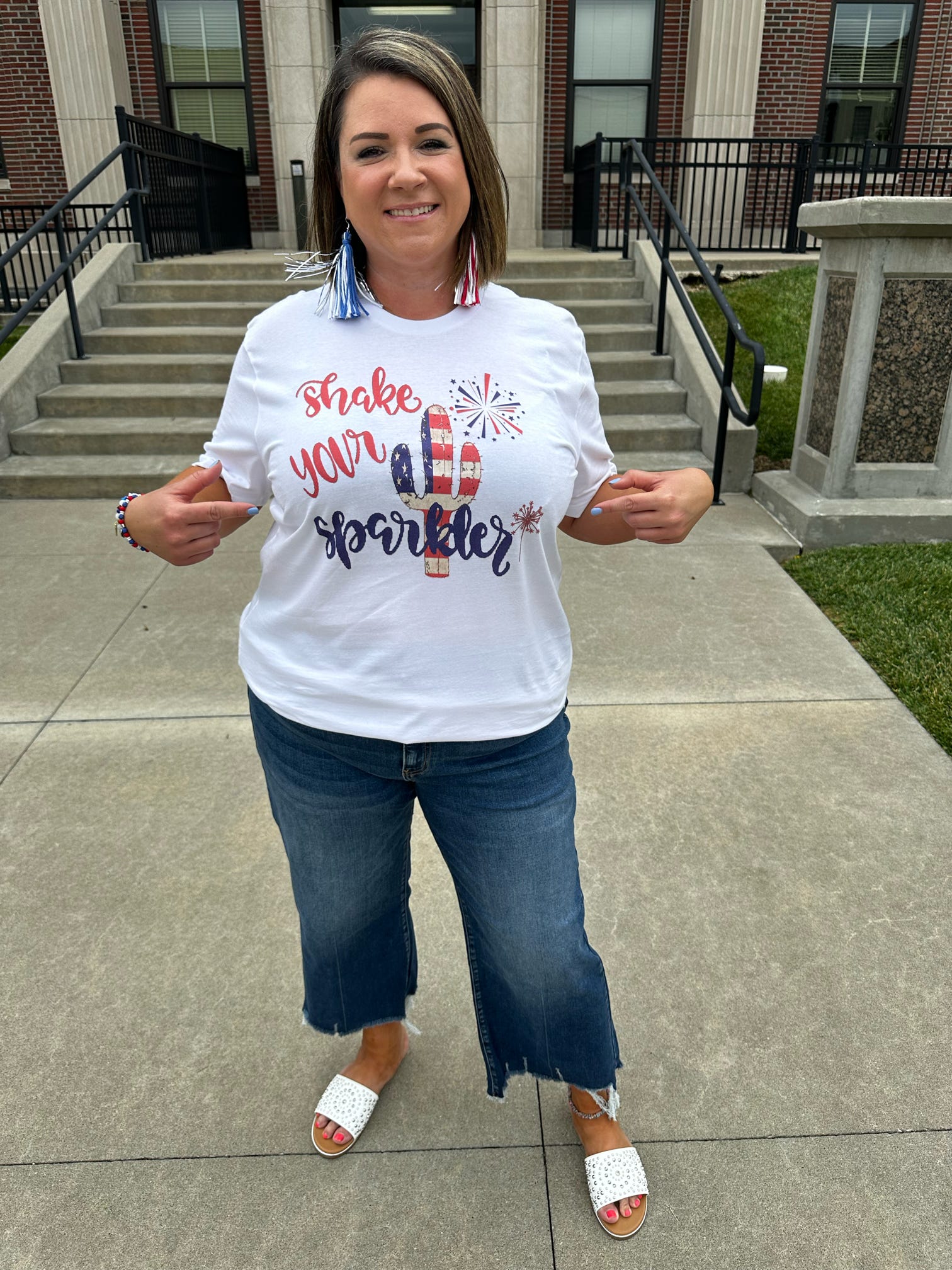 Shake Your Sparkler Tee The Sparkly Pig Tops