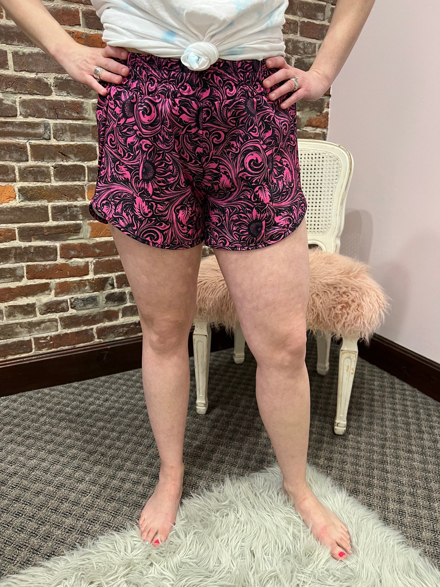 Sheridan Shorts Blush The Sparkly Pig shorts