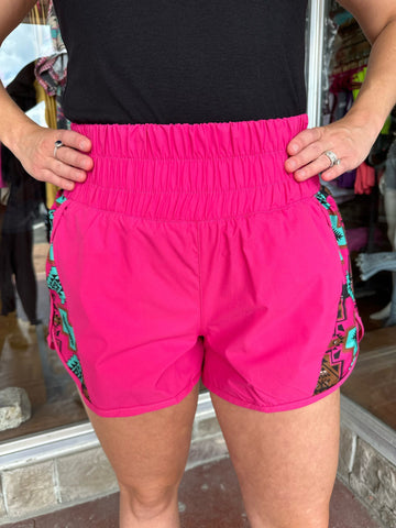 Short Rounds Shorts Fuchsia The Sparkly Pig shorts