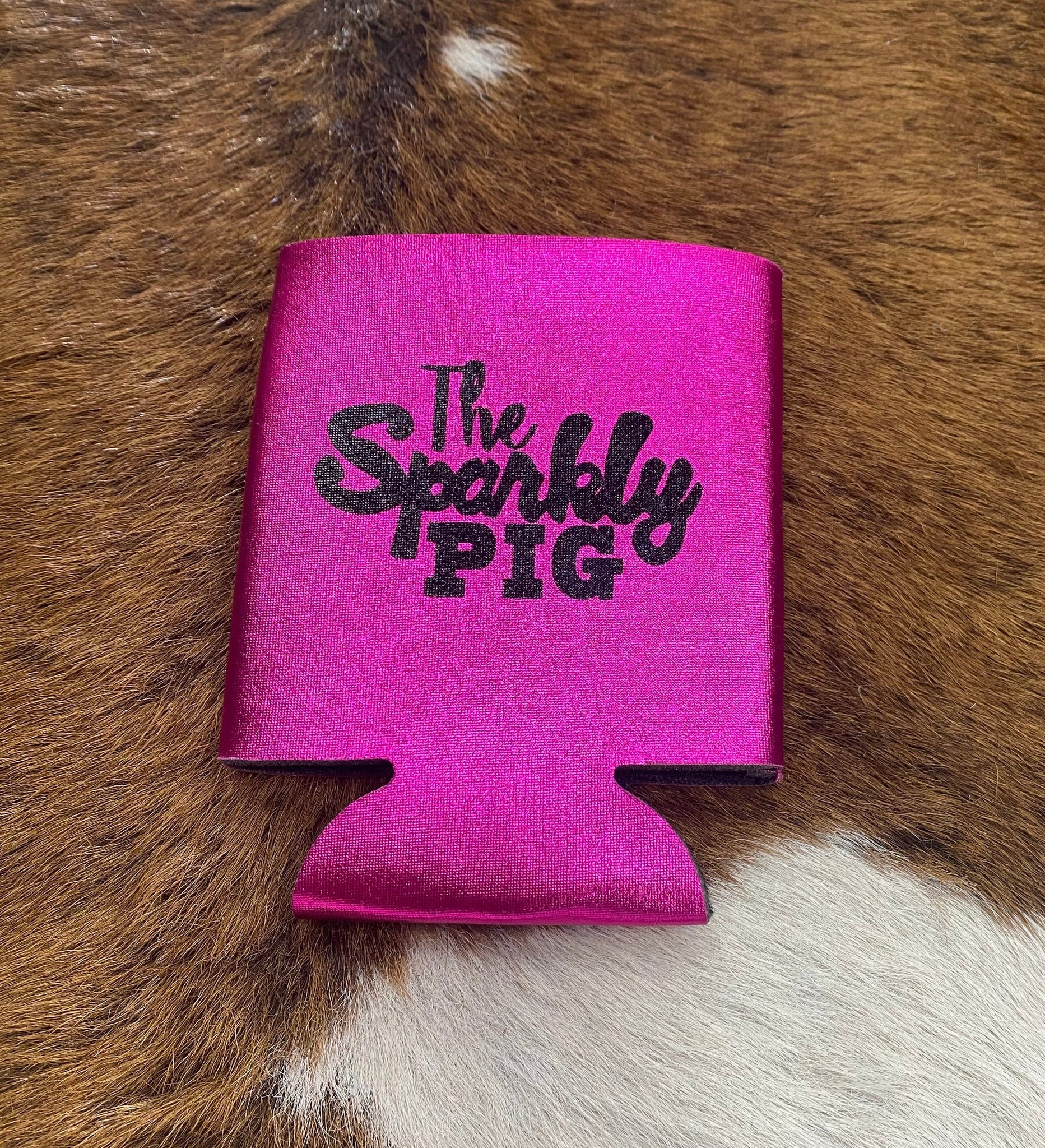 Sparkly Pig coozies The Sparkly Pig coozies