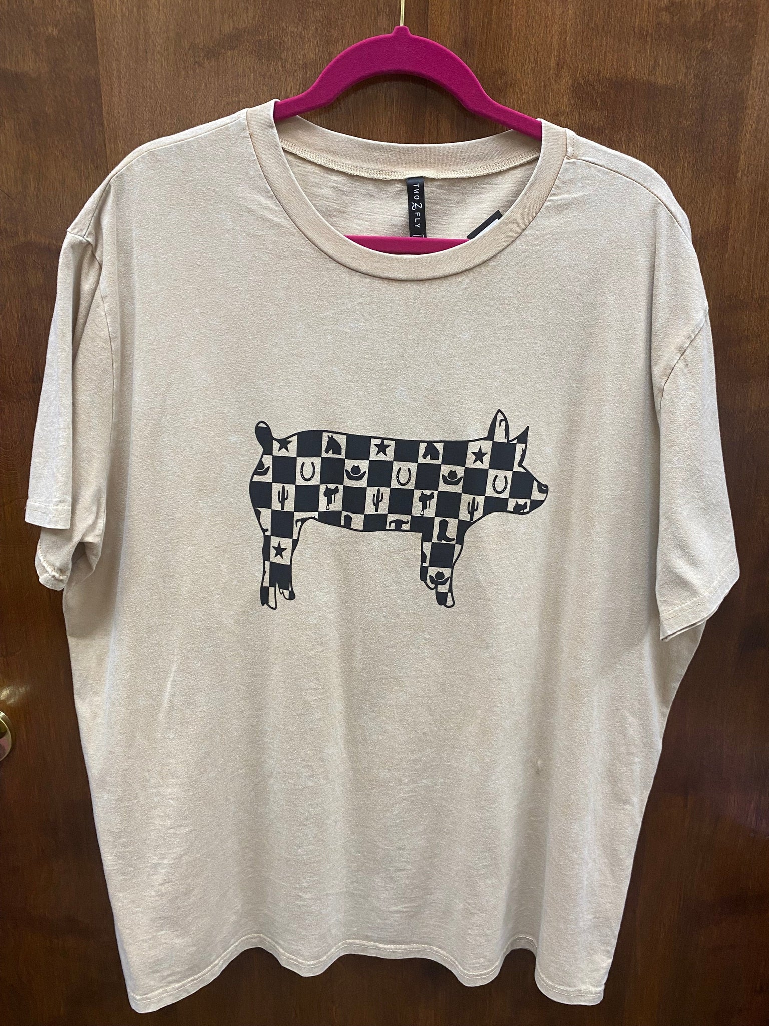 Stockcheck Tee Hog The Sparkly Pig Tops