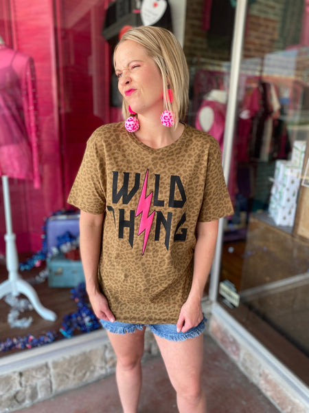 Wild Thing Tee The Sparkly Pig Tops