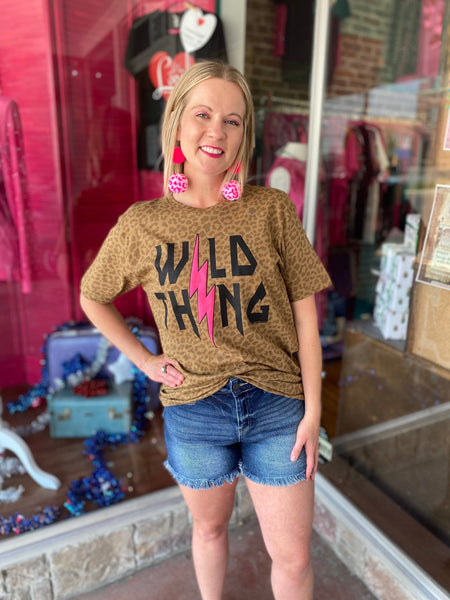 Wild Thing Tee The Sparkly Pig Tops