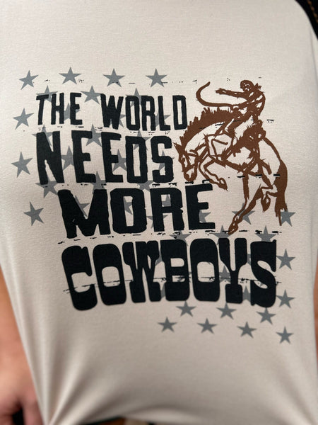 World of Cowboys Tee The Sparkly Pig Tops