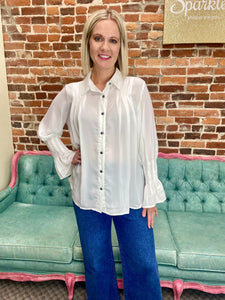 Wyoming Daze Dress Blouse The Sparkly Pig tops